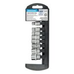 Chaves métricas de copo de 1/4', 8 unidades (5-13 mm)