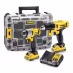 KIT 10,8V = Berbequim Aparafusador XR + Aparafusadora Impacto XR + Organizer TSTAK V com 2 baterias 2,0Ah DeWalt